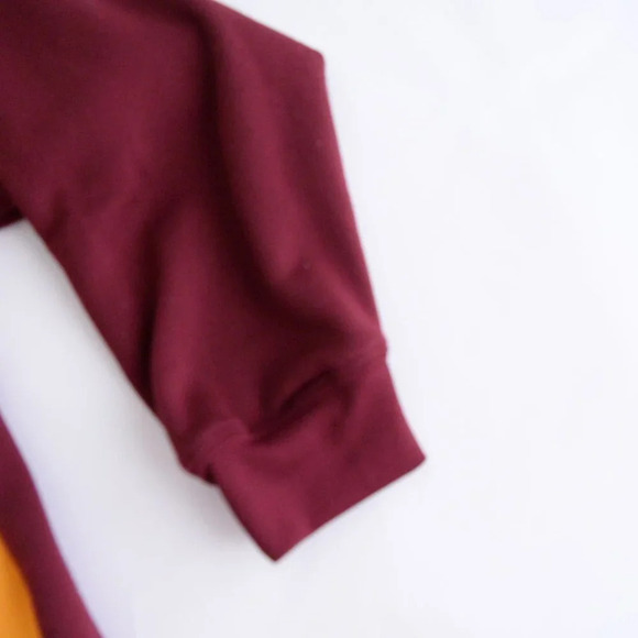 Vintage NCAA Colosseum  Maroon Cent. Michigan Chippewas Lantern Pullover Hoodie - Picture 5 of 13